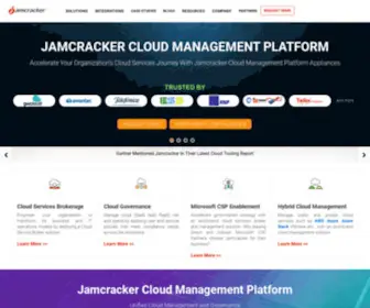 Jamcracker.com(Cloud Service Brokerage & Multi Cloud Management) Screenshot