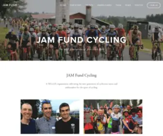 Jamcycling.org(JAM Fund) Screenshot