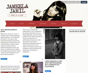 Jameelajamil.co.uk(WITH A DOUGHNUT IN EACH HAND...ANYTHING) Screenshot