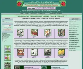 James-Antique.com(Portmeirion Botanic Garden) Screenshot