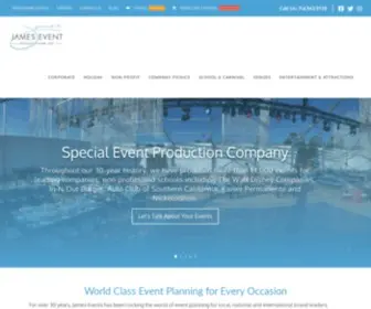 James-Events.com(James Events) Screenshot