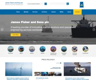 James-Fisher.co.uk(James Fisher and Sons plc) Screenshot