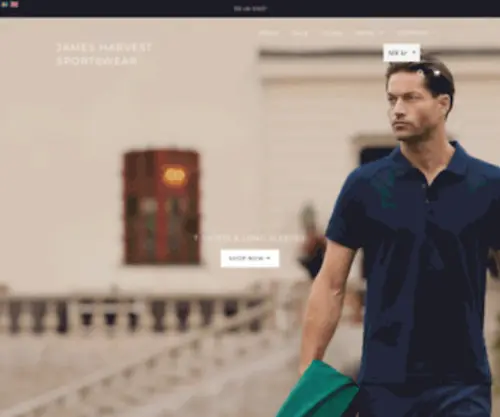 James-Harvest.com(James Harvest Sportswear) Screenshot