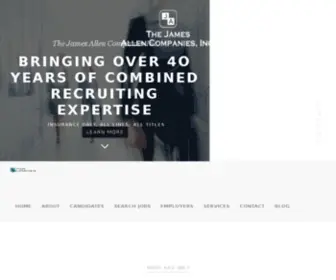 Jamesallenco.com(The James Allen Companies) Screenshot