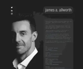 Jamesallworth.com(James a) Screenshot