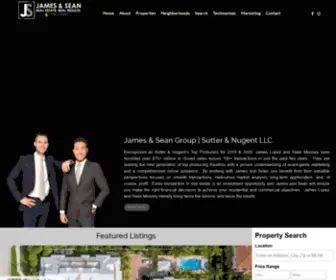 Jamesandsean.com(James and Sean Group) Screenshot