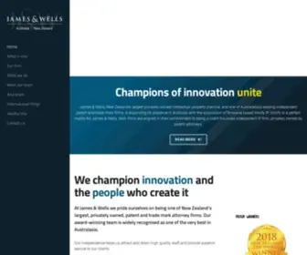 Jamesandwells.com(James & Wells) Screenshot