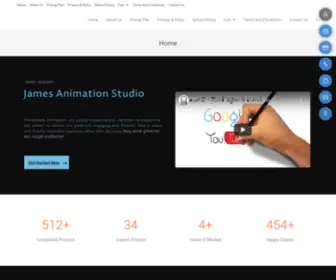 Jamesanimation.xyz(Jamesanimation) Screenshot