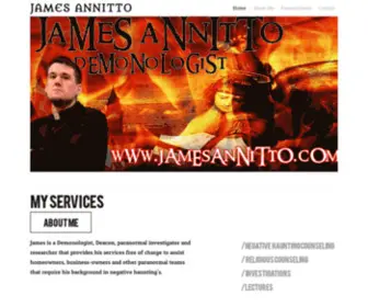 Jamesannitto.com(JAMES ANNITTO) Screenshot