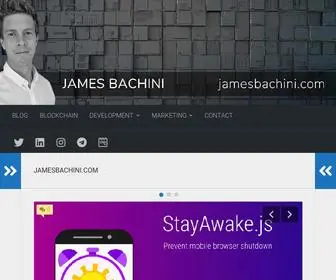 Jamesbachini.com(Business) Screenshot