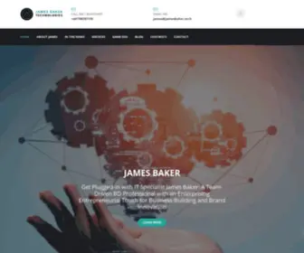 Jamesbaker.tech(Introducing James Baker) Screenshot