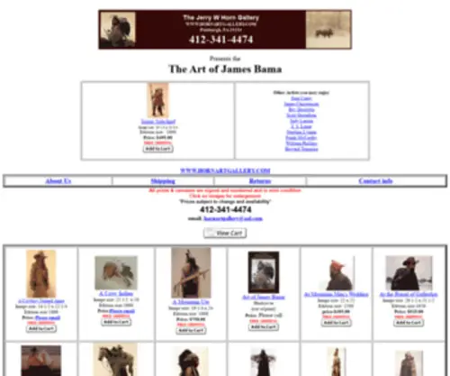 Jamesbama.com Screenshot