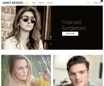 Jamesbensen.com(Shop Eyeglasses & Sunglasses Online) Screenshot