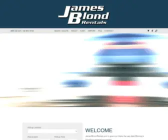 Jamesblondltd.co.nz(Auckland Car) Screenshot