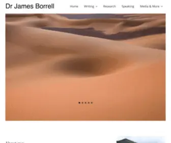 Jamesborrell.co.uk(Conservation fieldwork and science communication) Screenshot