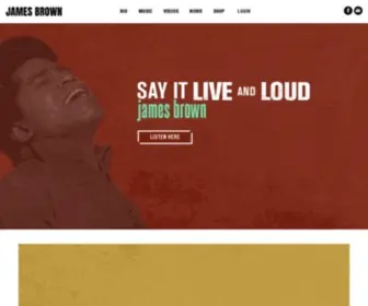 Jamesbrown.com(James Brown) Screenshot