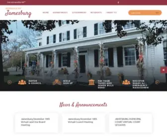 Jamesburgborough.org(Jamesburg) Screenshot