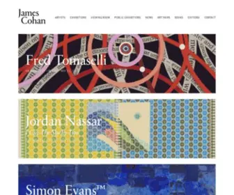 Jamescohan.com(James Cohan) Screenshot