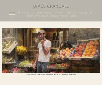 Jamescrandall.com(James Crandall Fine Art) Screenshot