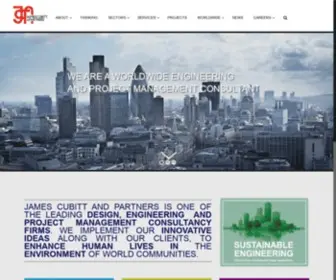 Jamescubitt.com(Engineering Consultants) Screenshot