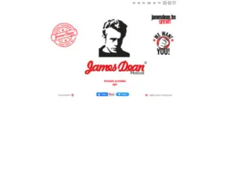 Jamesdean.cz(Úvod) Screenshot