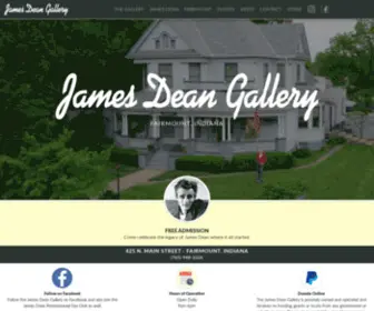 Jamesdeangallery.com(James Dean Gallery) Screenshot