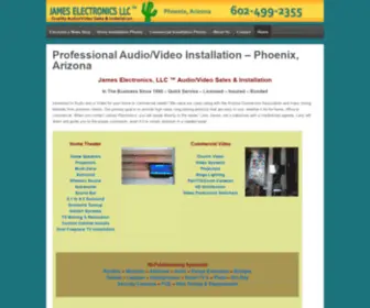 Jameselectronics.com(Home Theater Audio/Video News Blog) Screenshot