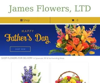 Jamesflowersny.com(James Flowers) Screenshot