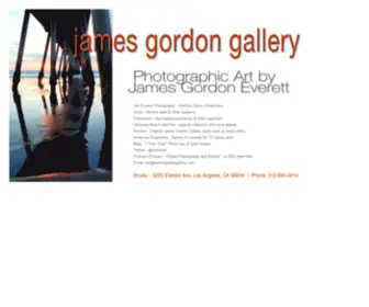 Jamesgordongallery.com(James Gordon Gallery) Screenshot