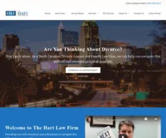 Jameshartlaw.com(Cary Divorce Lawyer & Family Law Attorney) Screenshot