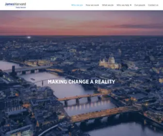 Jamesharvard.com(James Harvard) Screenshot