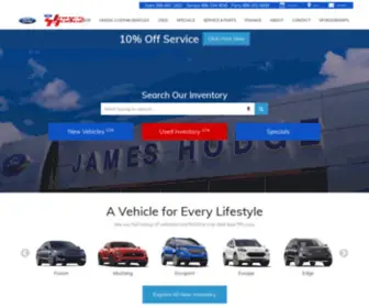 Jameshodgeford.com(James Hodge Ford Idabel) Screenshot