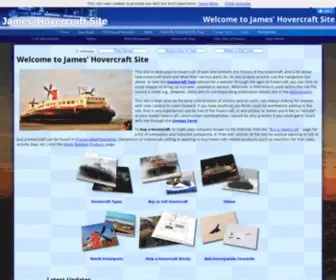 Jameshovercraft.co.uk(James' Hovercraft Site) Screenshot