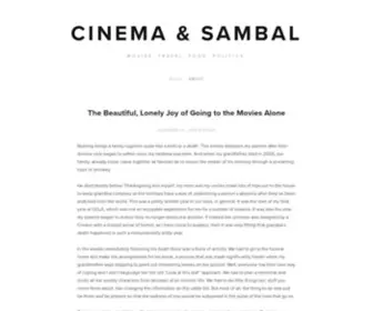 Jamesjguild.com(Cinema & Sambal) Screenshot