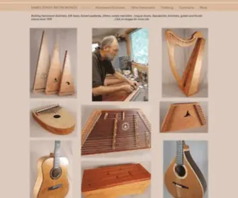 Jamesjonesinstruments.com(Custom Musical Instruments by James Jones) Screenshot