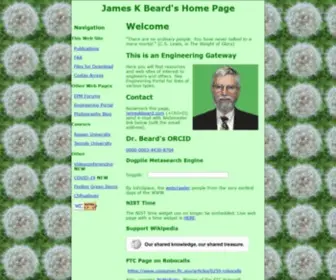 Jameskbeard.com(James K Beard) Screenshot