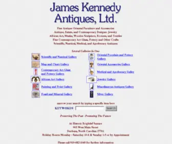 Jameskennedyantiques.com(James Kennedy Antiques) Screenshot