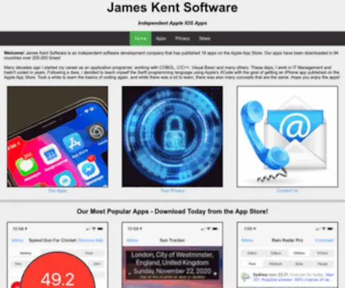 Jameskentsoftware.com(Jameskentsoftware) Screenshot