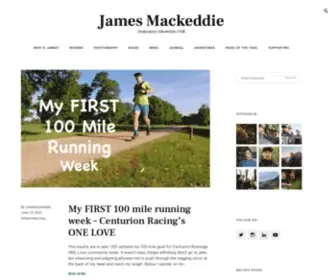 Jamesmackeddie.com(Endurance) Screenshot