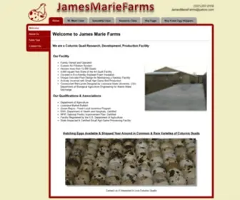 Jamesmariefarms.com(James Marie Farms) Screenshot