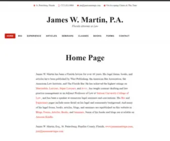 Jamesmartinpa.com(Jim Martin) Screenshot