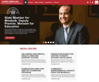 Jamesmerlino.com.au(James Merlino) Screenshot