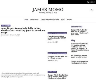 Jamesmomo.com(James Momo) Screenshot