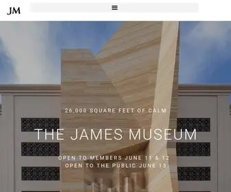 Jamesmuseum.org(The James Museum) Screenshot