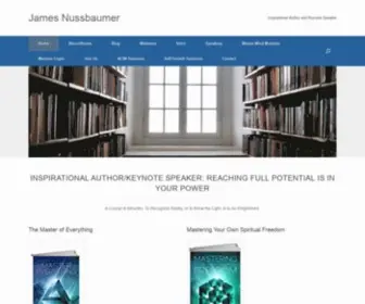 Jamesnussbaumer.com(How A Course In Miracles May Help You Reach Full Potential in Everything You Do) Screenshot