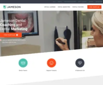 Jamesonmanagement.com(Dental Coaching and Marketing for Today&#039;s Dental Practice) Screenshot