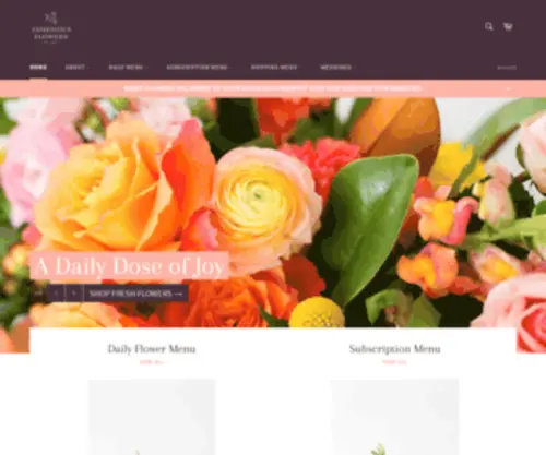 Jamesonsflowers.com(Jamesons Flowers WF) Screenshot