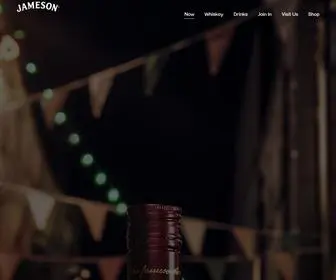 Jamesonwhiskey.com(Jameson Irish Whiskey) Screenshot