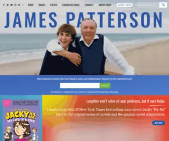 Jamespattersonya.com(Kids Home) Screenshot
