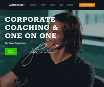 Jamespesch.com(James Pesch) Screenshot